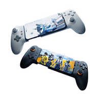 Mechenike GP5 pengontrol Joystick Gaming Linear, Gamepad 6 sumbu somato sensor Mode ganda getaran ganda dan aula