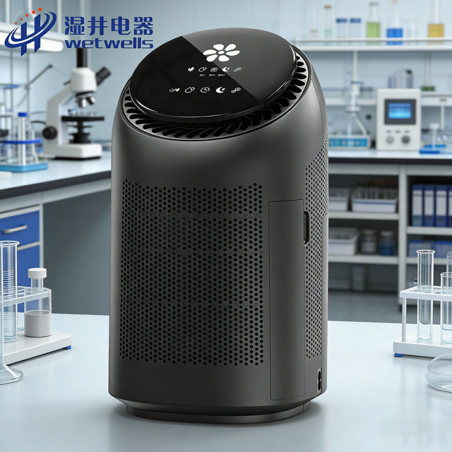 WETWELLS High Quality Smart Portable Household Dehumidifier air Cleaning Equipment Small Dehumidifier Suitable for Laboratory