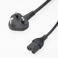 220V fiche britannique IEC C13 C14 cordon d'alimentation ca à 3 broches cordon d'extension