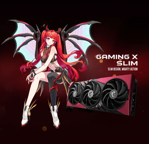 RTX4070 SUPER GAMING X SLIM <b>Used</b> New 12GB GDDR6 GPU Compatible <b>Laptop</b> Desktop Workstation VGA DP Interface Fan Cooler Graphics R - Product Image 2