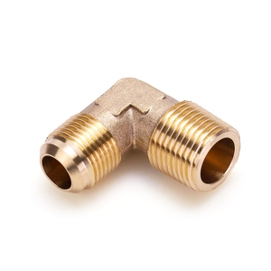 Điều hòa không khí Brass nối Doanh đôi nam chủ đề khuỷu tay lạnh bùng khuỷu tay doanh - Product Image 3