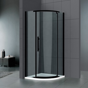 Mampara de Ducha Moderna con Perfil de Aluminio, Puerta Corredera Personalizada de Vidrio Esmerilado - Product Image 2