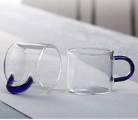 Wieder verwendbare Boro silikat glas Tasse Wasser Trinkglas Tee tassen