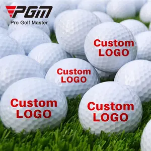 PGM özel baskı premium boş sürüş aralığı golf topları golf uygulama topları baskı kişiselleştirilmiş beyaz golf topları logo ile