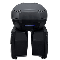 Ensemble de bagages trois pièces pour moto Honda NC750X XL750 NT1100 : Top Case et sacoches latérales à dégagement rapide, sans perçage, coffre de tourisme