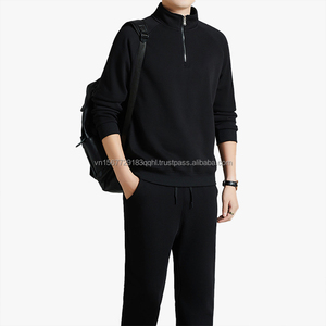 เสื้อสเวตเชิ้ตฟลีซแบบซิปครึ่งตัว รุ่นใหม่ประจำฤดูหนาวปี 2026 แฟชั่นลำลองสำหรับผู้ชาย ปรับแต่งได้ งานปักคุณภาพสูง ชุดกีฬาผู้ชาย อุ่นสบาย - Product Image 6