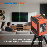 Niveau laser croisé mini à faisceau vert pour la rénovation de la maison