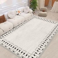 Wholesale Multicolor Geometric Short Pile Polyester PET Friendly Waterproof Area Rug Non Slip Easy Clean Floor Mat Machine Made