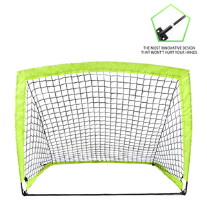 Portería <span class=keywords><strong>de</strong></span> Fútbol Plegable, Portátil, Resistente a Impactos, <span class=keywords><strong>de</strong></span> 3 Segundos <span class=keywords><strong>de</strong></span> Instalación, 4x3 Pies, con Red - Product Image 2