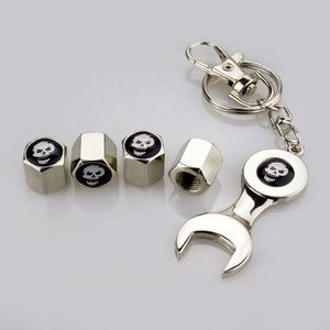 Juego de 4 llaves de neumáticos de lujo con logo de marca, de aleación de zinc, con impresión UV, universales, estándar 8v 1 rosca, de alta calidad - Product Image 4
