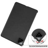 Funda de Cuero PU de Lujo con Soporte Tríptico y Función Inteligente para Tablet Mi Pad 7 Pro de 11.2 Pulgadas, Venta al Por Mayor de Fábrica, para Xiaomi Pad 7 2024