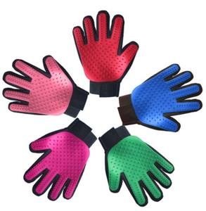 Guanti per rimuovere i peli di animali domestici spazzola per rimuovere i peli per la cura della pelle spazzola per massaggio per cani e gatti bagno di bellezza a sinistra a destra - Product Image 6