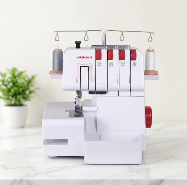 JUKKY JK843 High-speed High-quality Industrial Overlock Sewing Machine for Home Use