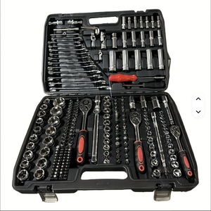 216pcs <b>Mechanic</b> <b>Set</b> Portable High-Torque Wrench Kit Hard Case for Car Motorcycle Maintenance Multifunctional Carbon Steel GS SCK - Product Image 4