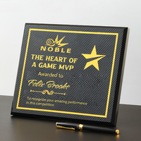Noble Sublimation Cadre en bois Ébauches Récompenses personnalisées Plaque Design Plaque en bois