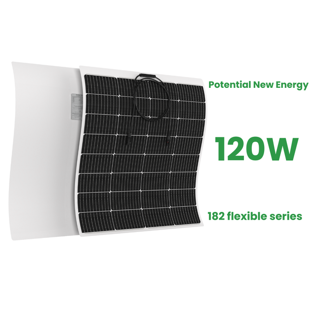 Potential New Energy Adhesive Thin Film Flexible Solar Panel for Vehicle Flexible Solar Panel 120w