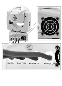 7x20W di chuyển đầu ánh sáng không thấm nước 140W giai đoạn Sharpy đèn chùm ánh sáng cho ngoài trời DJ buổi hòa nhạc sân khấu bên - Product Image 3