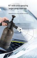 Fournisseur direct d'usine, pulvérisateur manuel à mousse haute pression pour lavage de voiture, 2L grande capacité, canon à mousse en plastique