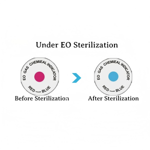 Etichette Indicatrici per Sterilizzazione Chimica EO, Strumenti di Controllo Disinfezione con Indicatori di Cambio Colore Evidenti, 40 Pezzi - Product Image 3