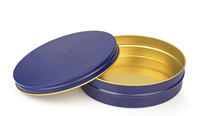 Boîte à caviar de luxe en fer blanc et aluminium 500g/250g/125g/100g/50g/30g Emballage recyclable pour les distributeurs alimentaires et les restaurants
