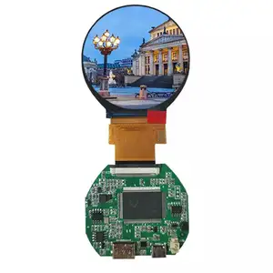 Individuelles 2.1 Zoll 480 × 480 Rundes Lcd Tft-Display Ips kreisförmiger Touch-Mip-Bildschirm für Smart Watch AI Roboter-Auge elektronischer Bildschirm - Product Image 1