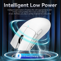 Nuevo Mouse Inalámbrico para Juegos Attack Shark X11, Mouse para Juegos Ligero de Modo Triple, Iluminación RGB, Sensor PAW3311