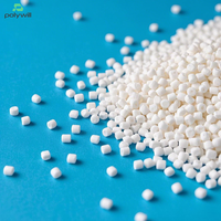 Résine PVC, chlorure de polyvinyle, résistance aux hautes températures, moulage par injection, grade K67 SG5, blanc, profilés de câbles électriques