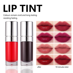 Teinture à lèvres mate vegan longue durée en gros, teinture à lèvres, 10 ml, poids net, maquillage, marque privée, teinture à lèvres - Product Image 4