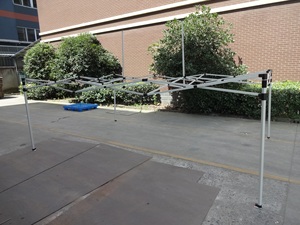 Bền 10x15ft Nhôm Lều Với Bảng Bìa Di Động Gấp Chống Thấm Nước Chống Cháy Pop-up Tán Cho Cắm Trại Ngoài Trời - Product Image 2