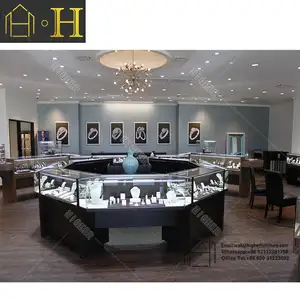 Luxury Modern Design High End Jewellery Shop Furniture For Jewelry Store Design