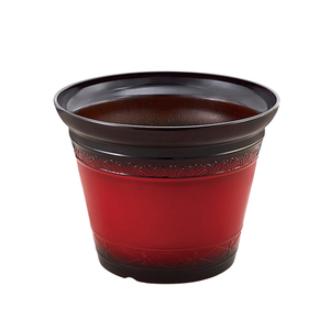 กระถางดอกไม้พลาสติกเคลือบสีขาวสำหรับต้นไม้กลางแจ้งกระถางต้นไม้ขนาดใหญ่สำหรับสวนในบ้าน - Product Image 4