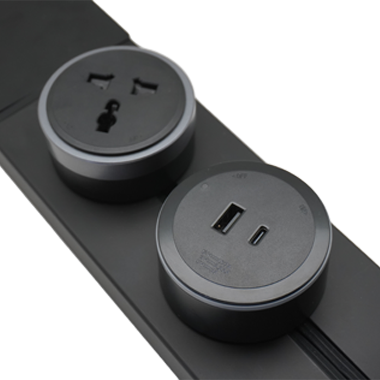 Commercial Track Socket Rail Power up Moveable Socket Electrical Supplies for Train