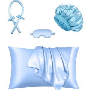 Más Vendido: Set de Cuidado Ocular: Gorro <span class=keywords><strong>para</strong></span> Dormir, Rizador sin Calor, Funda de Almohada, Gorro de <span class=keywords><strong>Ducha</strong></span> y Antifaz - Product Image 5
