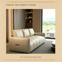 Canapé-lit convertible moderne de luxe sans accoudoirs, pliable à plat, capitonné en éponge, gain de place pour la maison et l'hôtel, confort optimal