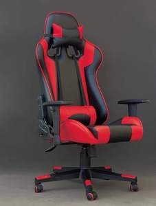 Silla ergonómica de gaming con reposapiés reclinable, Asiento de Carreras con altavoz incorporado, espalda alta - Product Image 3