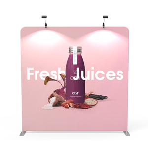 Telón de Fondo para Exposiciones, Stand de Exhibición Enrollable, <span class=keywords><strong>Pop</strong></span>-Up, Extensible y Curvo, Soporte para Pancartas, Fondo para Fiestas - Product Image 3