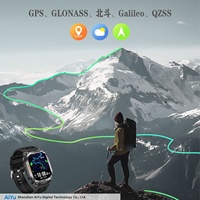Reloj Inteligente Deportivo con GPS para Exteriores QX18, Pantalla de 2.01 Pulgadas, Llamadas por BT, LED, Batería de Larga Duración de 630 mAh, Brújula SOS, Resistente al Agua IP68, Reloj Inteligente para Hombre