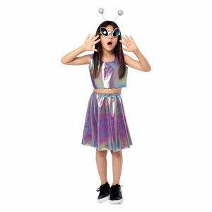 Combinaisons d'astronautes de qualité supérieure pour enfants, <span class=keywords><strong>costume</strong></span> d'<span class=keywords><strong>astronaute</strong></span> <span class=keywords><strong>avec</strong></span> <span class=keywords><strong>casque</strong></span> spatial réaliste, ensemble d'Halloween inspiré de la NASA pour garçons et filles - Product Image 4