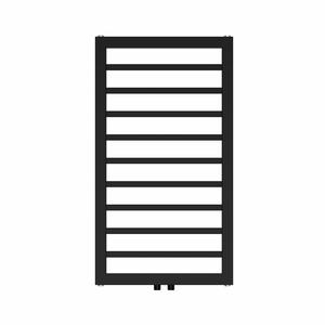 <span class=keywords><strong>Radiateur</strong></span> Sèche-Serviettes Carré à Connexion Centrale Avonflow en Promotion – Design Moderne Blanc et Noir 900mm 1200mm - Product Image 2