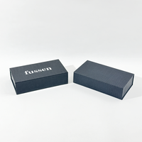 Emballage cosmétique personnalisé avec logo, finition mate de luxe, écologique, insert en mousse de velours noir magnétique, pour flacons de parfum et de soins de la peau