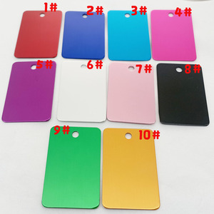 Étiquettes d'identification pour animaux de compagnie en aluminium anodisé en forme de <span class=keywords><strong>poisson</strong></span> 10 couleurs durables gravées au laser Plaques nominatives pour chat et chien Technique d'estampage - Product Image 6