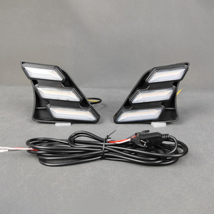 Luces LED de Conducción Diurna para Toyota Hilux Vigo 2011-2014, 12V, Faros Antiniebla Delanteros con Arnés de Cables Sellado e Impermeable - Product Image 1