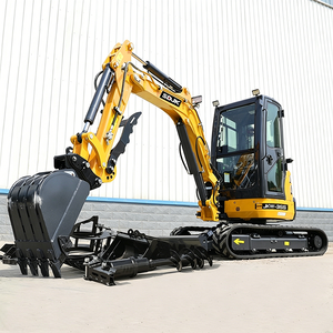 Bestselling Products Free Shipping Sdjk Mini Crawler Excavator 3.5 Ton Epa Engine 1 2 Farm Home Digger - Product Image 1