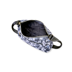 Bolso cruzado de nailon impermeable con múltiples bolsillos y bolsillos con cremallera, bolso bandolera informal para mujer, mochila ligera para viajes al aire libre - Product Image 2