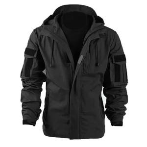 Veste coupe-vent matelassée réversible en polyester-coton fin, imperméable, avec impression en relief sur toile, pour le sport, la pêche et la moto - Product Image 3