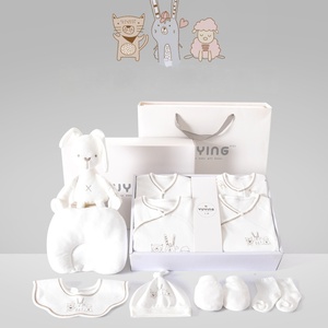 Ensemble cadeau pour nouveau-né, lot <span class=keywords><strong>de</strong></span> layette pour bébé, combinaison, barboteuse, vêtements essentiels, ensemble <span class=keywords><strong>de</strong></span> 10 pièces, OEM ODM - Product Image 3