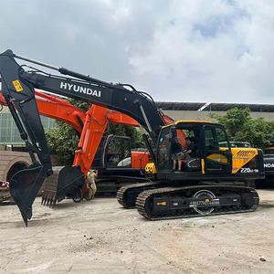 Excavadora de cadenas hidráulica de 22 toneladas a bajo precio, la más vendida, modelos Hyundai 220LC-9S R215,210 en oferta. - Product Image 1