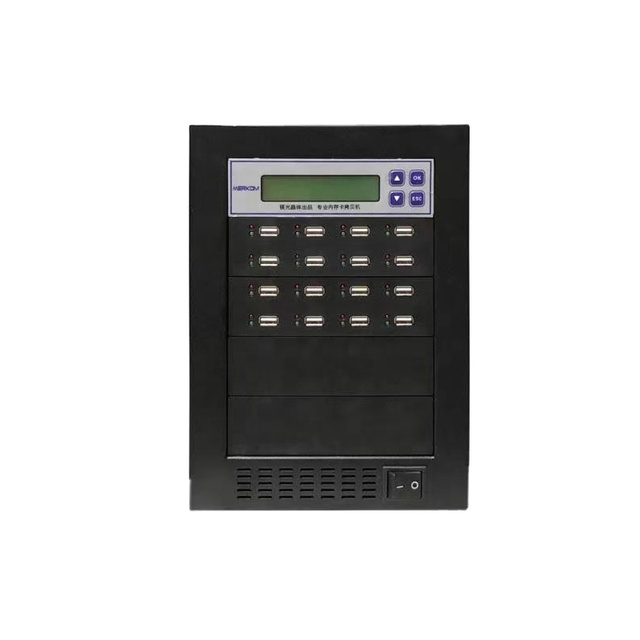 Ronc High Quality Stand-Alone USB 3.0/2.0 Flash Drive Duplicator Eraser 2GB/min Copy Speed EX-Port Supports 16GB-256GB
