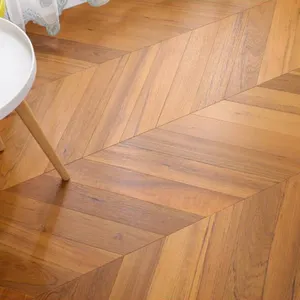 Plancher en bois dur de 20mm Multi-Ply Engineered Hardwood Teak Flooring