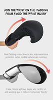 Vente en gros d'usine, gants de boxe en cuir PU personnalisés bon marché, 10 oz pour le kickboxing, 12 oz pour l'entraînement et le sparring pour les amateurs